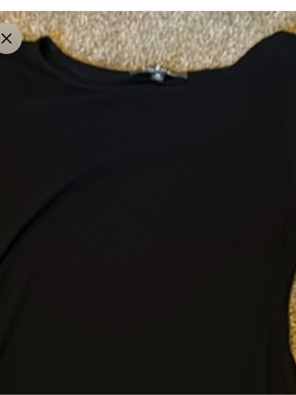 Lulus black basic dress - Picture 3 of 3